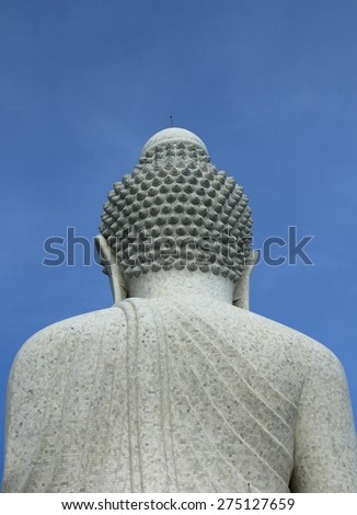The Thai Monk Big Buddha at Phuket in Thailand