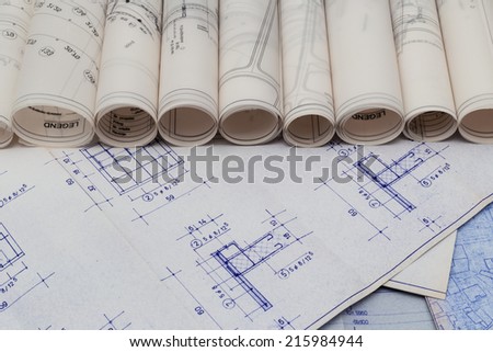 Old Architectural plans