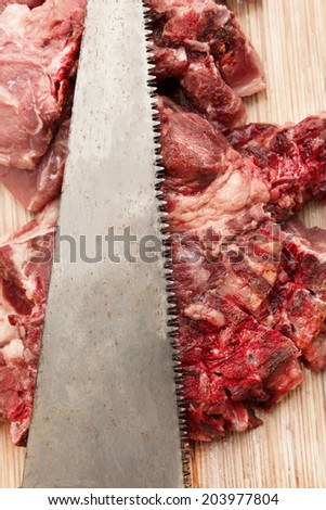meat cutting saw