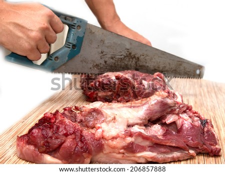 meat cutting saw
