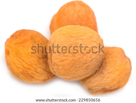 Dried apricots with bone