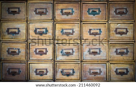 old drawer