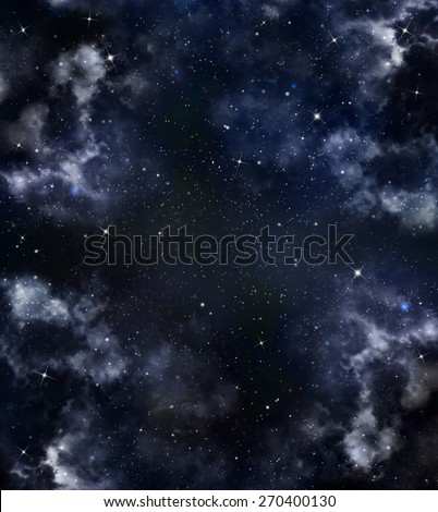 beautiful background of the night sky