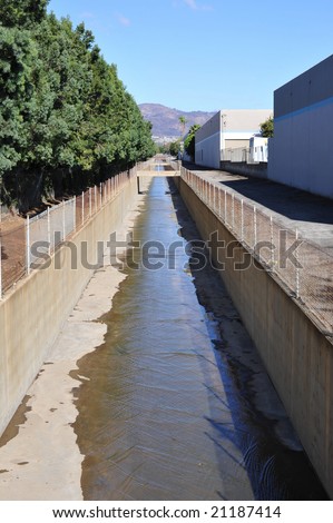 urban drainage system storm drain flood control channel