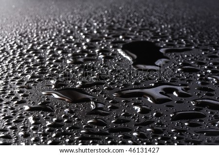 Water Droplets Wallpaper. stock photo : water drop