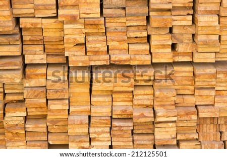 Many wood for furniture making and construction.