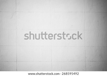 Brick wall texture background Soft tone White color