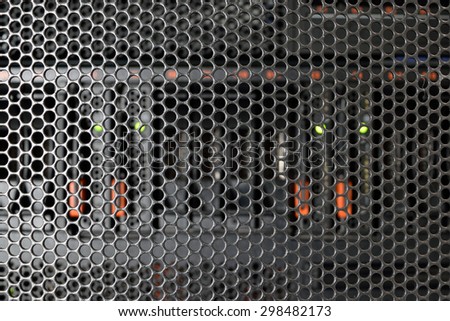 Computer Server and raid storage in datacenter