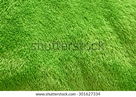 Green carpet floor texture background natural color