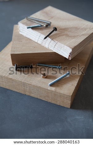nail wood and equipment tools