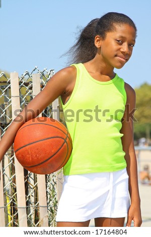 13 year old girl basketball player