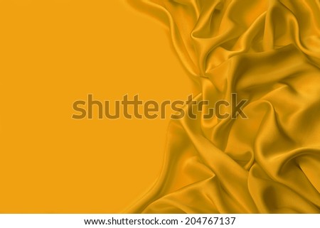 Gold wavy Silk background texture