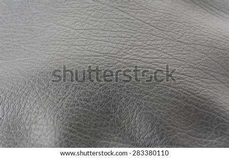 dark grey cow leather bag
