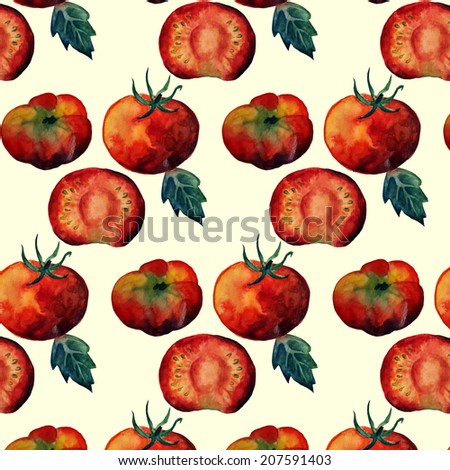Tomatoes pattern