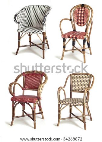 wood and rattan furniture