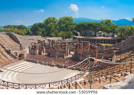 pompeii landscape