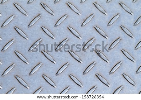 Seamless steel diamond plate texture - blue tone