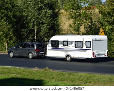 There\'s nothing like traveling by car with caravan