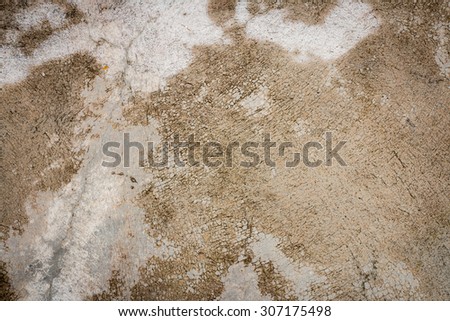 wet concrete floor with cracked pattern, abstract background