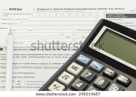 The settlement of annual tax, US tax forms