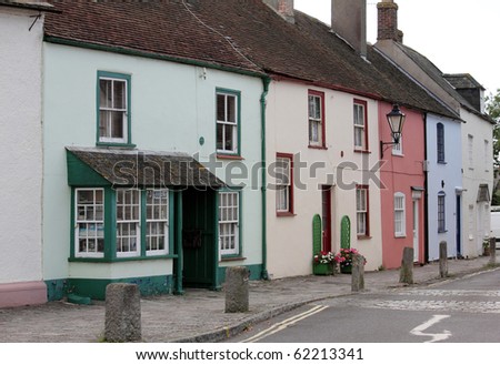 Typical English country village street
