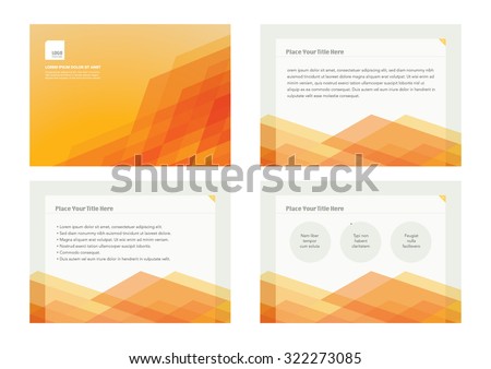 Layout Presentation Card | presentation slides template design brochure cover and Layout Presentation Card | presentation slides template design brochure cover and