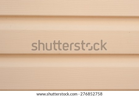 Texture of wood siding panel wall cream color