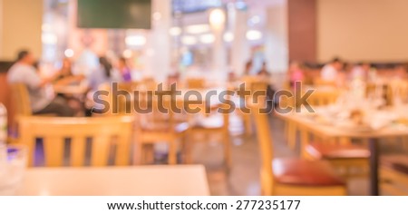 blur image of Coffee Shop Blurred background with bokeh