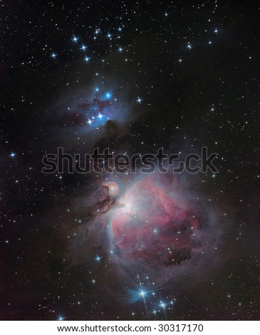 M42, Great Orion Nebula.