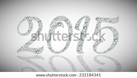 Happy diamond new year 2015