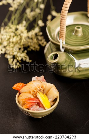 Japanese cuisine, pattern variety, made careful, pay attention to nutrition, cooking aesthetics