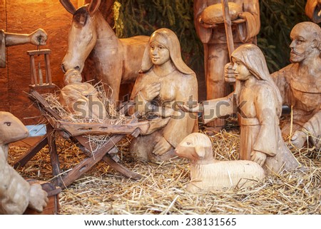 The birth of Christ