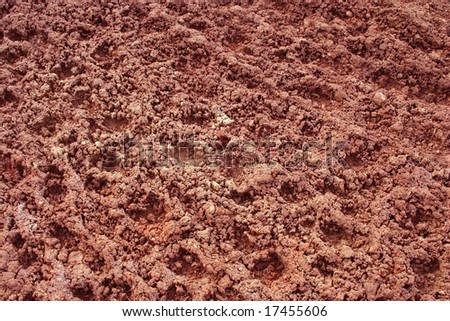 Brown color mud and soil background