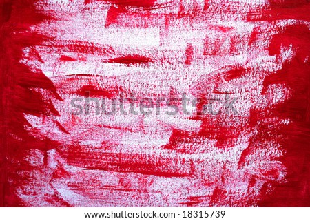 Red and burgundy color painted canvas as background
