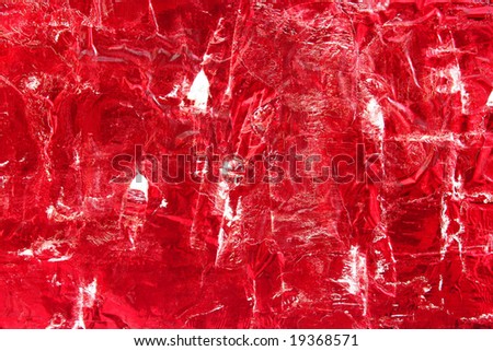 Red color artwork. Art is belong to photographer.