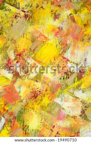 Colorful painted canvas as background. Art is created and painted by photographer.