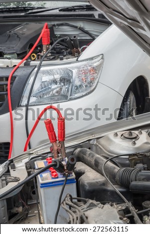 charging battery from another car