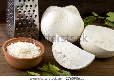 Traditional white cheese called mizithra in greek, anari in cypriot and lor in turkish language.