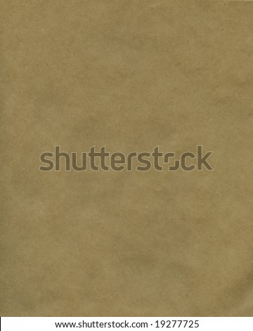 High Resolution Scan of brown paper