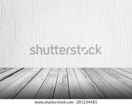 White wooden paving with white wood texture.