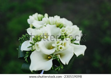 bouquet of Calla