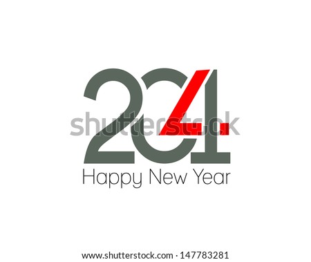 Happy new year 2014 text design Happy new year 2014 text design
