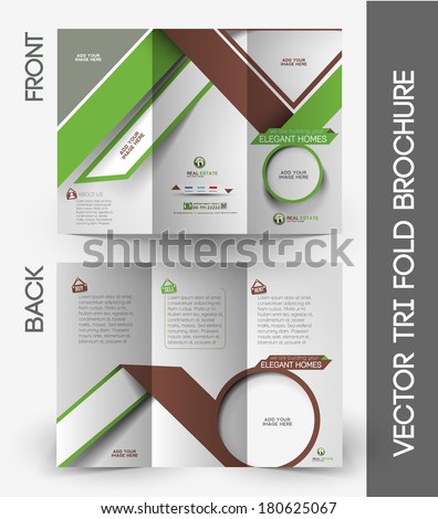 Real Estate Tri-Fold Mock up & Brochure Design Real Estate Tri-Fold Mock up & Brochure Design