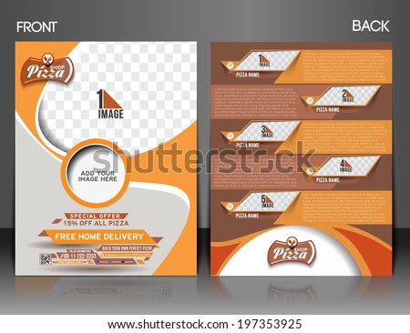 Pizza Shop flyer & Poster Template Pizza Shop flyer & Poster Template