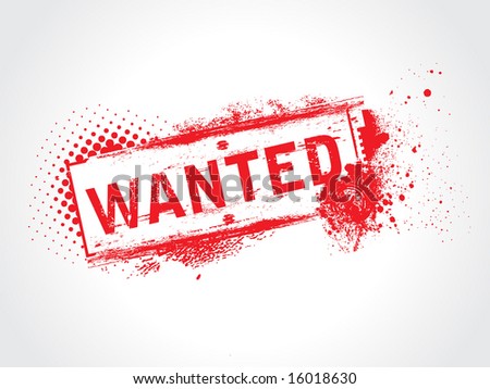 Wanted Text