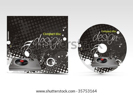 Music Album Cover Design. music cd cover design