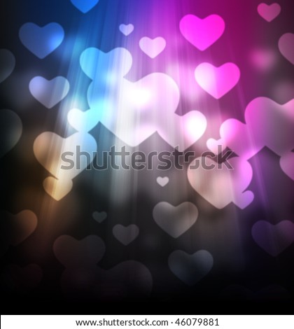 valentines day hearts wallpaper. Abstract valentine#39;s day