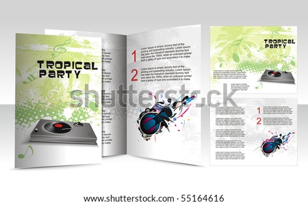 Music Brochure Design