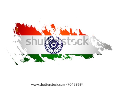Indian Flag Vertical