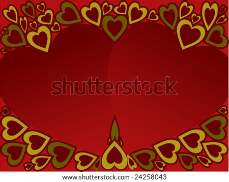 stock photo Heart background